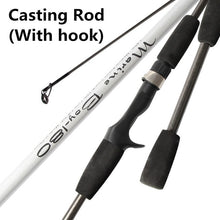 Load image into Gallery viewer, Carbon Spinning Fishing Rod